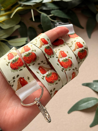 Tomato Robin Lanyard