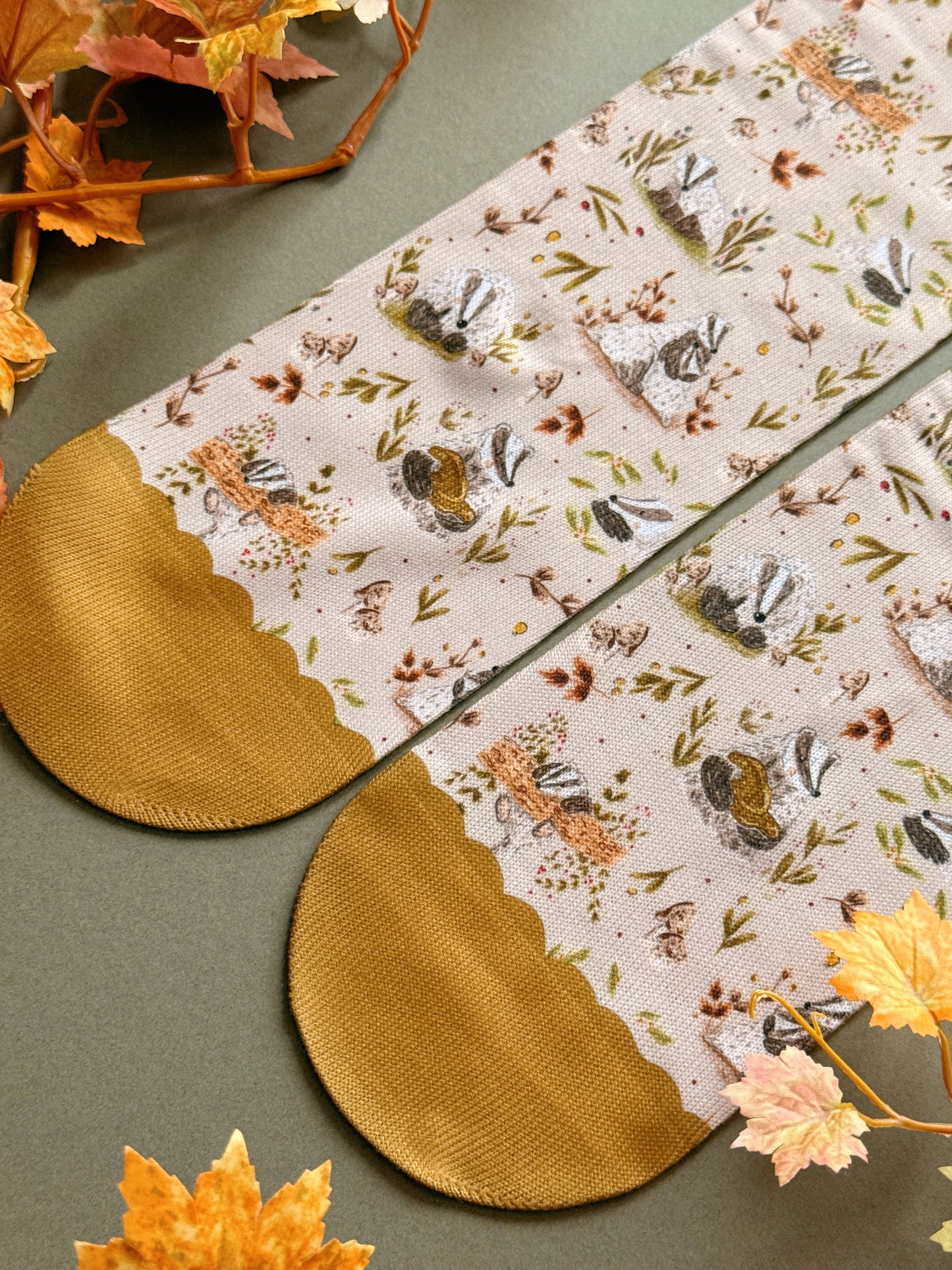 Woodland Badger Sock