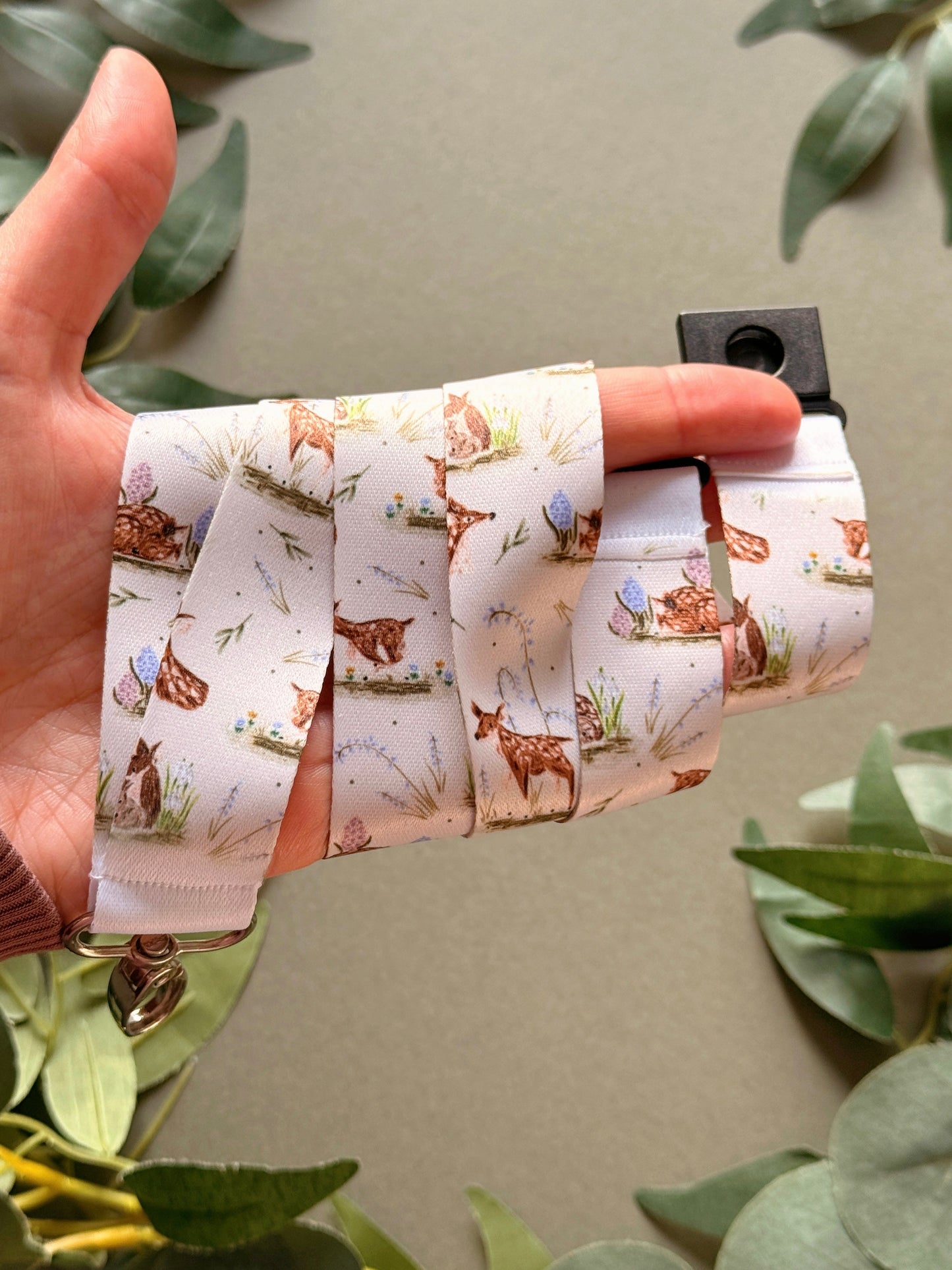 Spring Deer Lanyard