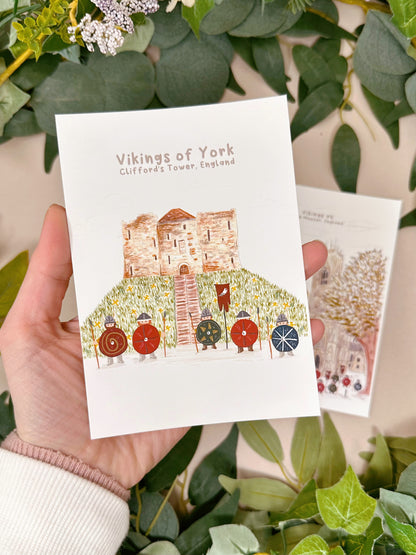 Vikings of York Postcard