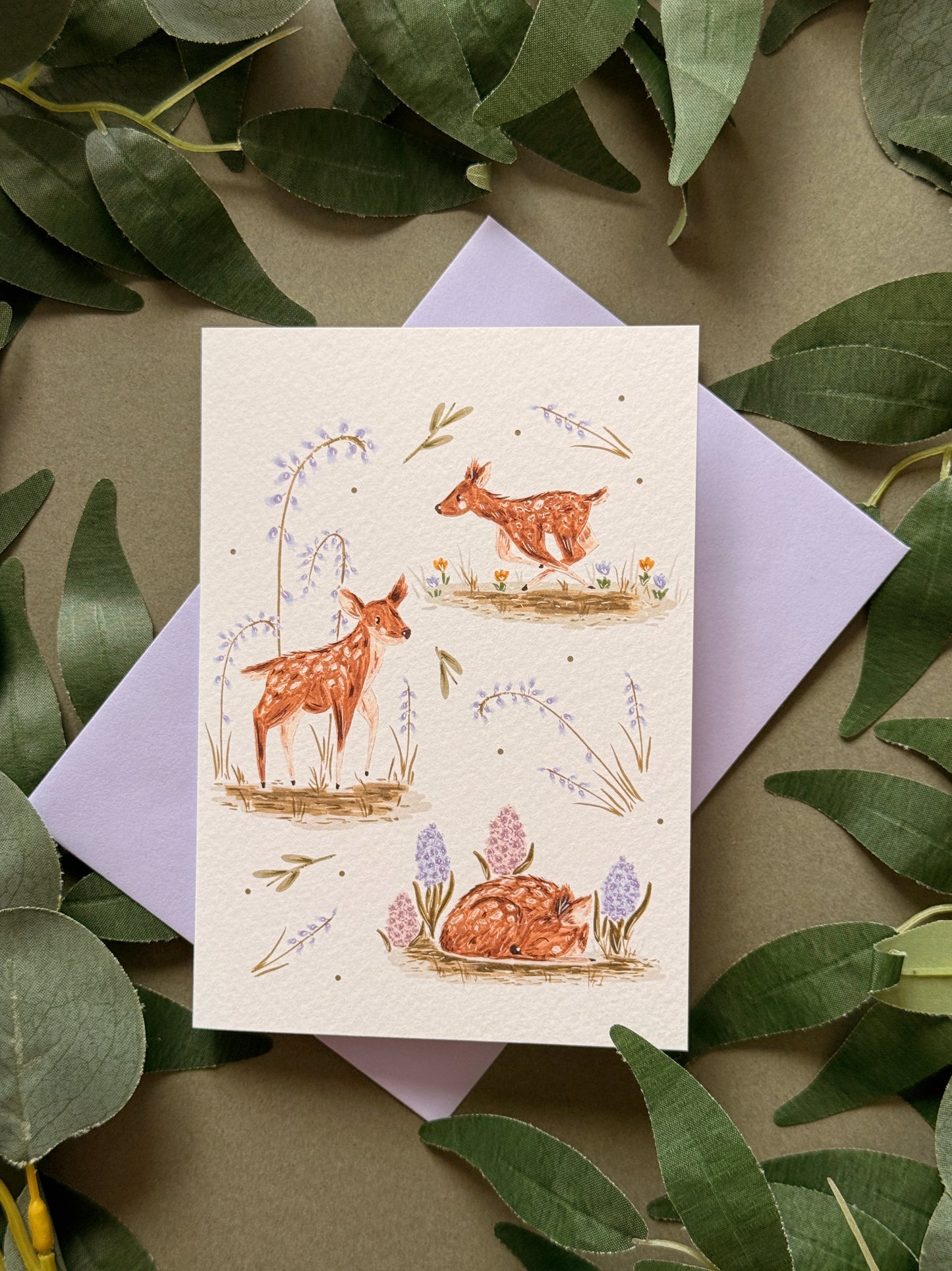 Spring Deer Card