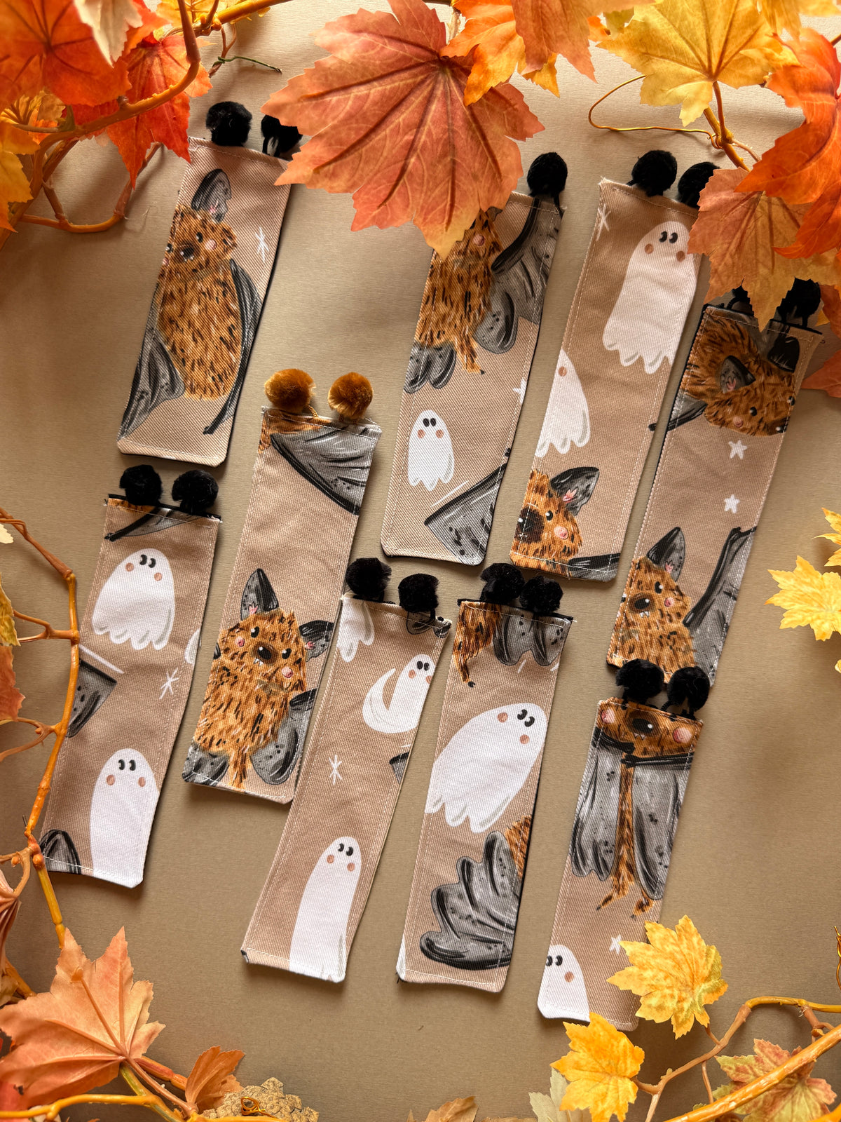 Bat Ghost Bookmark