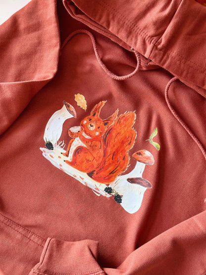 Red Squirrel Hoodie