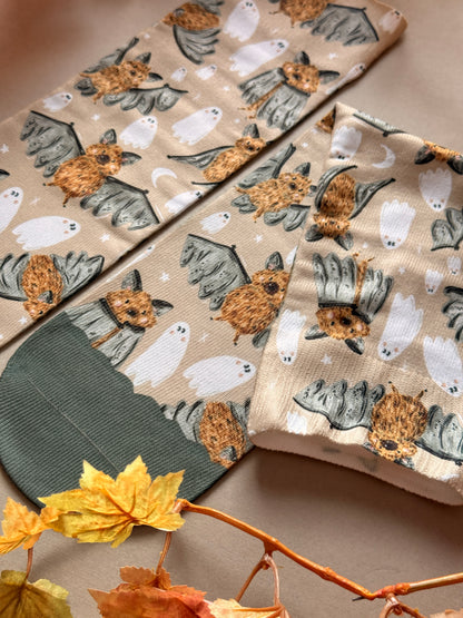 Bat Ghost Sock