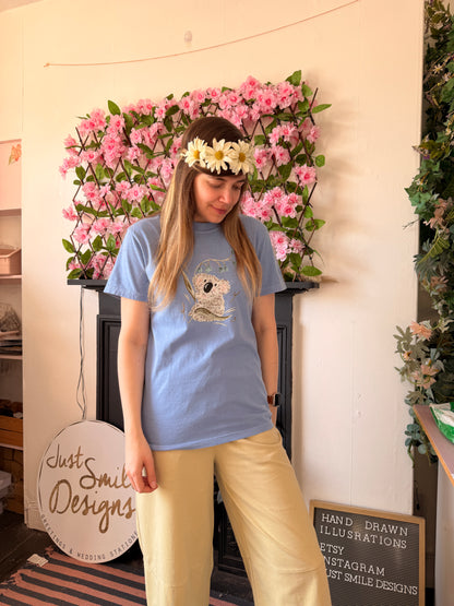 Bluebell Koala T-Shirt - Organic Cotton
