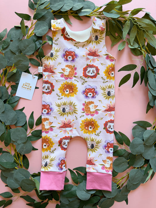 Flower Animals Romper