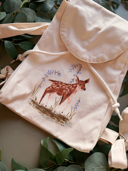 Deer Rucksack- Organic Cotton