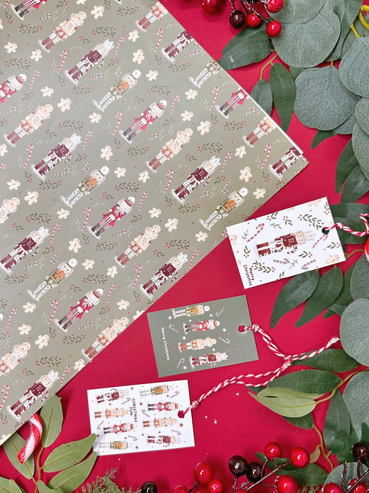 Nutcracker Wrapping Paper