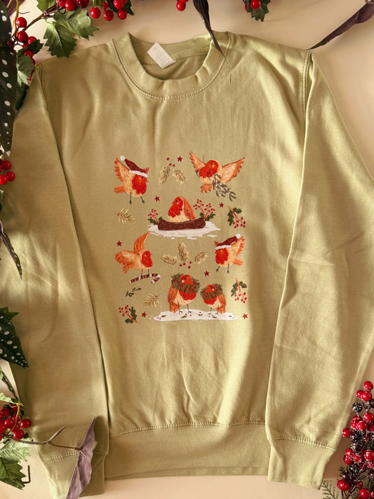 Robin Christmas Sweatshirt - ADULT