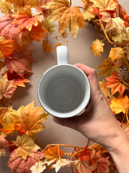 Bat Ghost Pattern Giant Mug