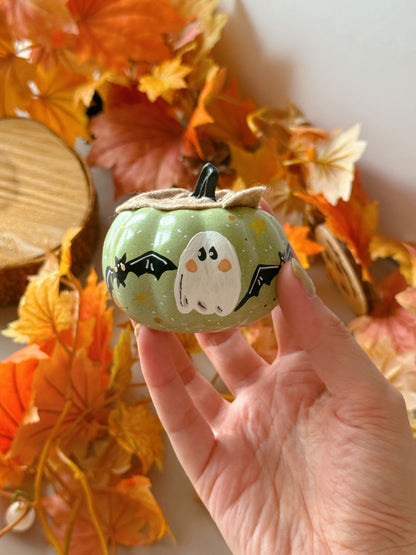 Ghost Bats Pumpkins