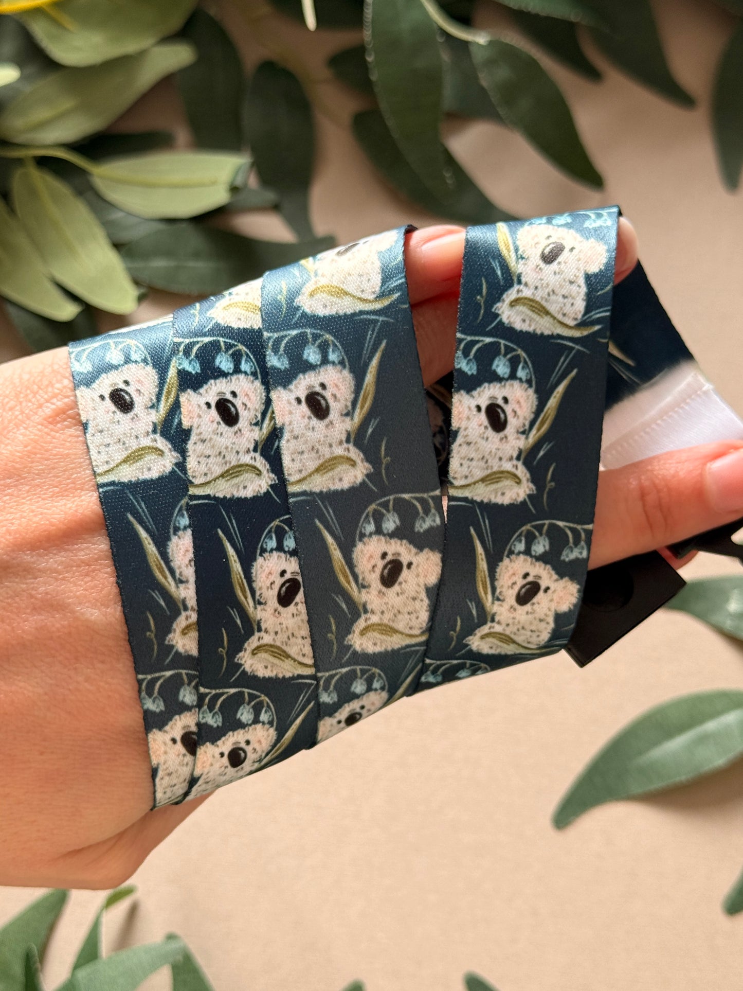 Bluebell Koala Lanyard