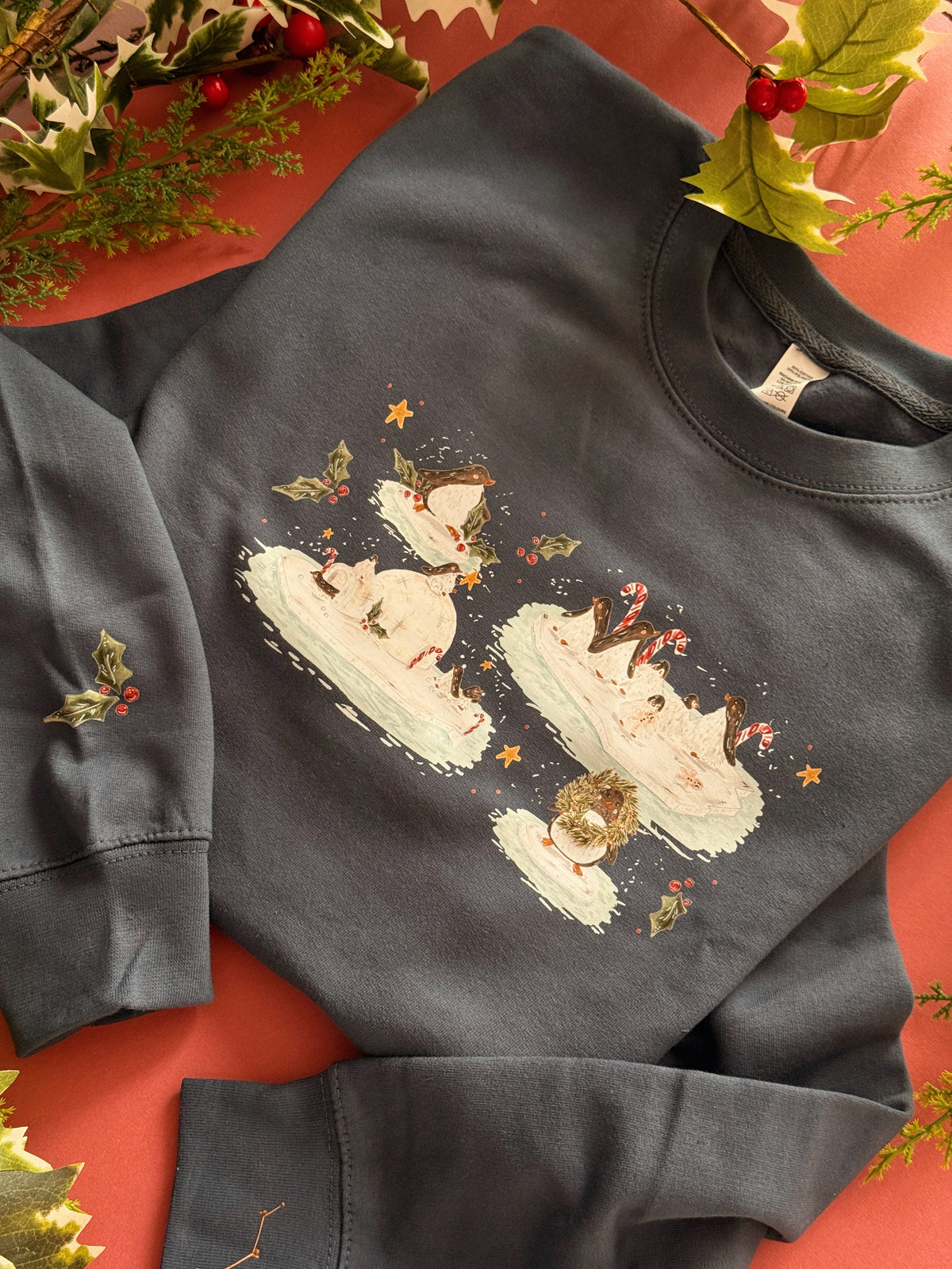 Penguin Christmas Sweatshirt - ADULT