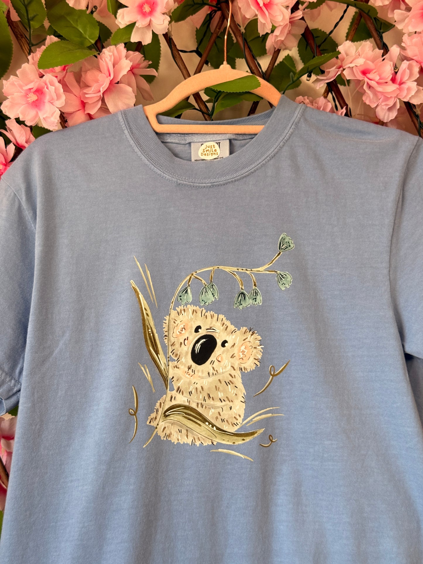Bluebell Koala T-Shirt - Organic Cotton