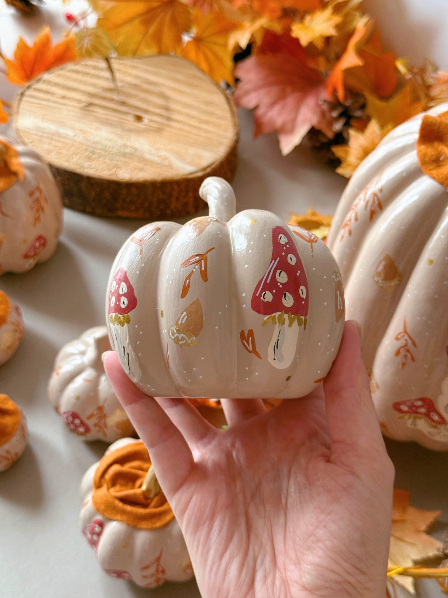 Mushroom Pumpkins