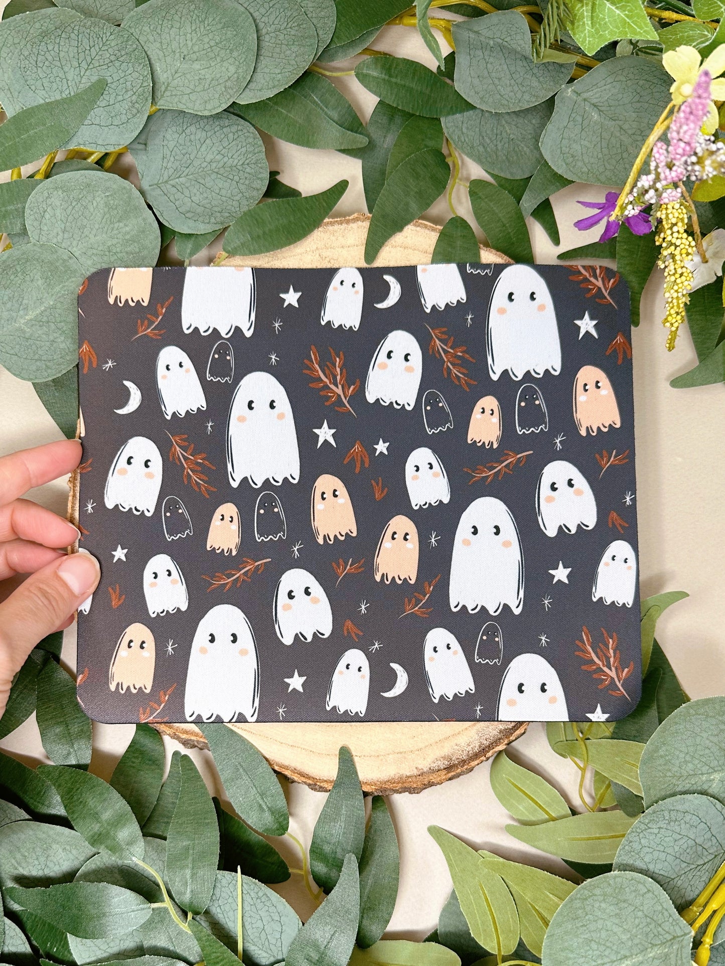 Spooky Ghost Mousemat - Rectangle