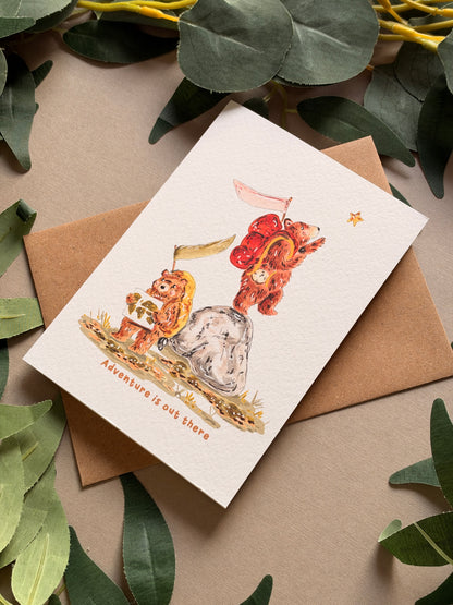 Adventure Bears Card