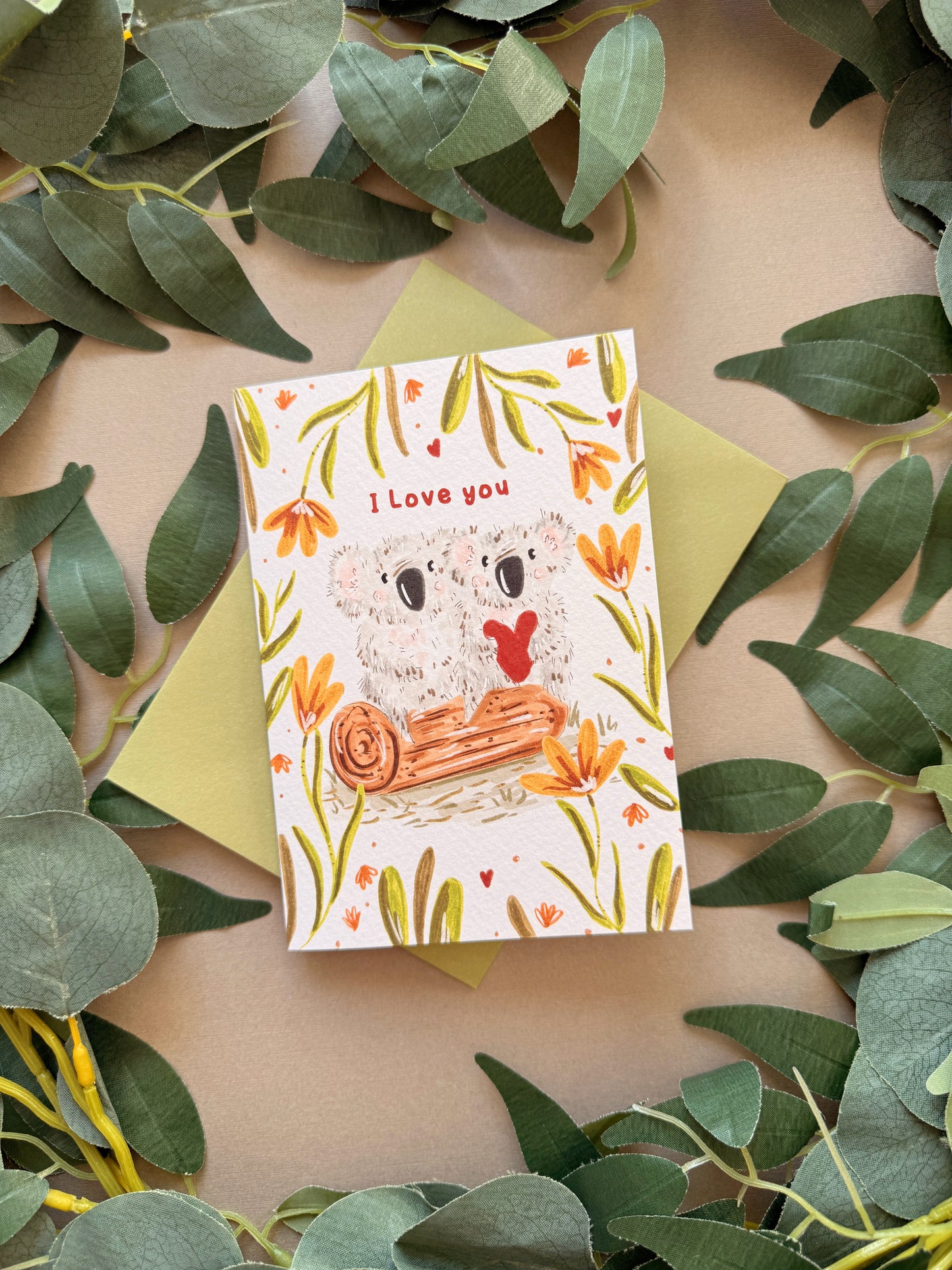 Koala Love Card
