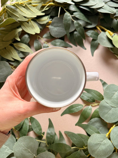 Warrior Wolves Enamel Mug