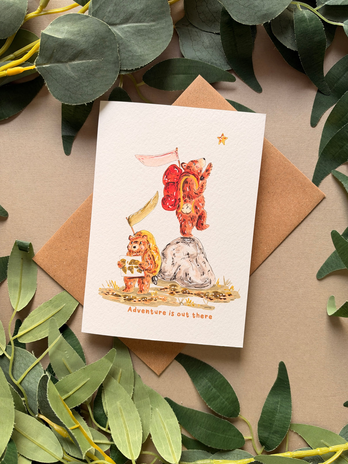 Adventure Bears Card