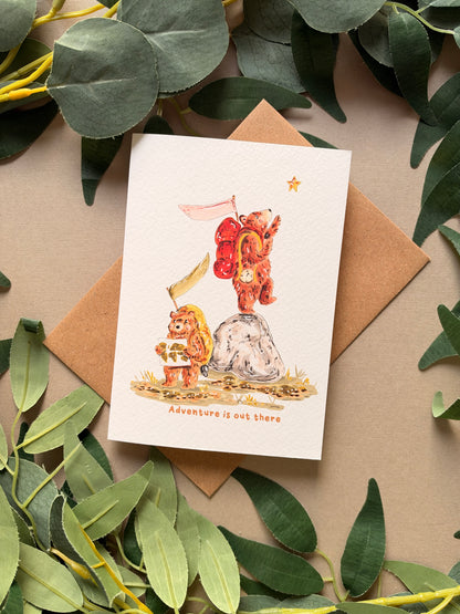 Adventure Bears Card