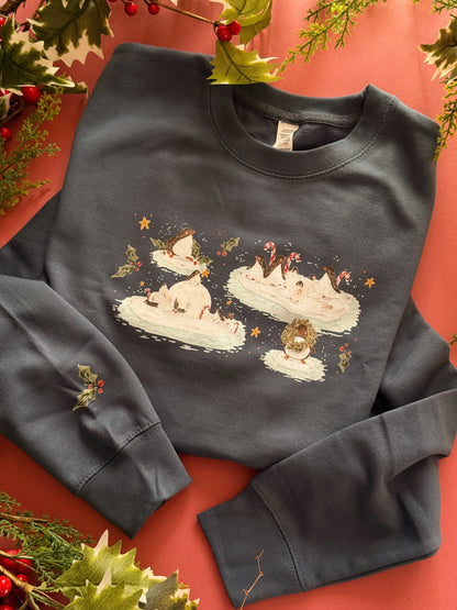 Penguin Christmas Sweatshirt - ADULT