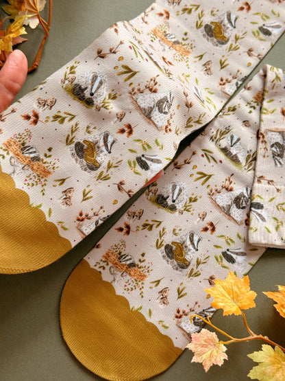 Woodland Badger Sock