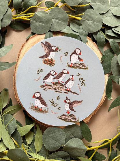 Puffins Mousemat