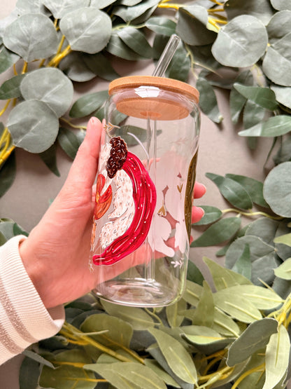 Wolves Glass Tumbler