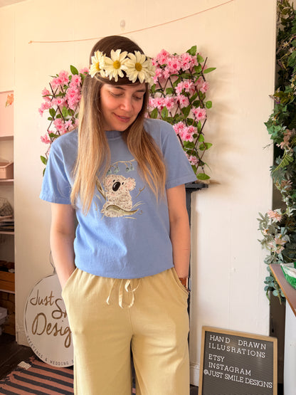 Bluebell Koala T-Shirt - Organic Cotton