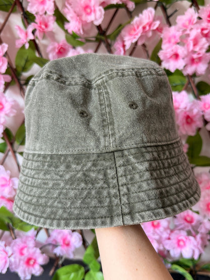 Puffin Embroidered Bucket Hat