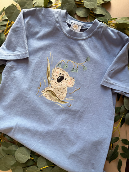 Bluebell Koala T-Shirt - Organic Cotton