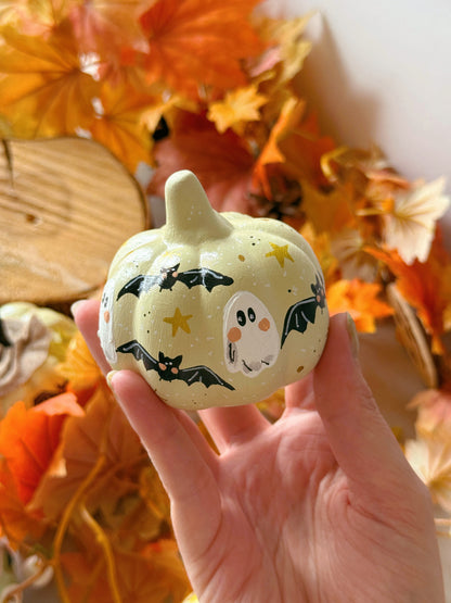 Ghost Bats Pumpkins