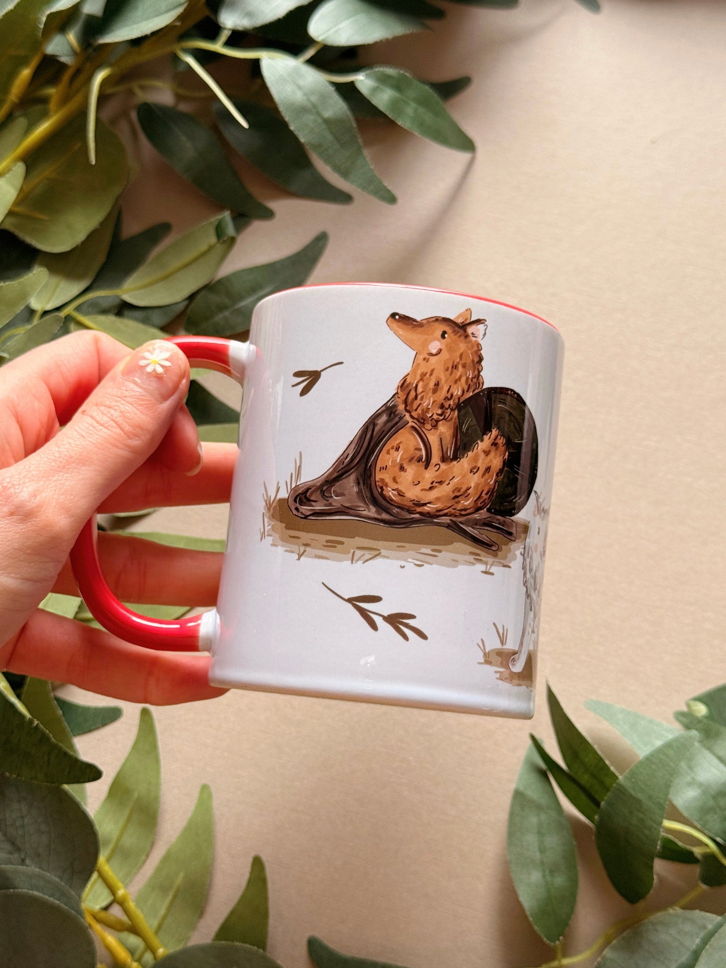 Warrior Wolves Ceramic Mug