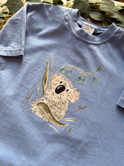 Bluebell Koala T-Shirt - Organic Cotton