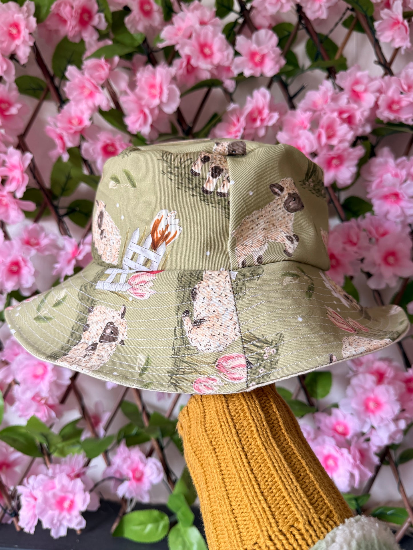 Lamb Bucket Hat - Adult & Child Sizing
