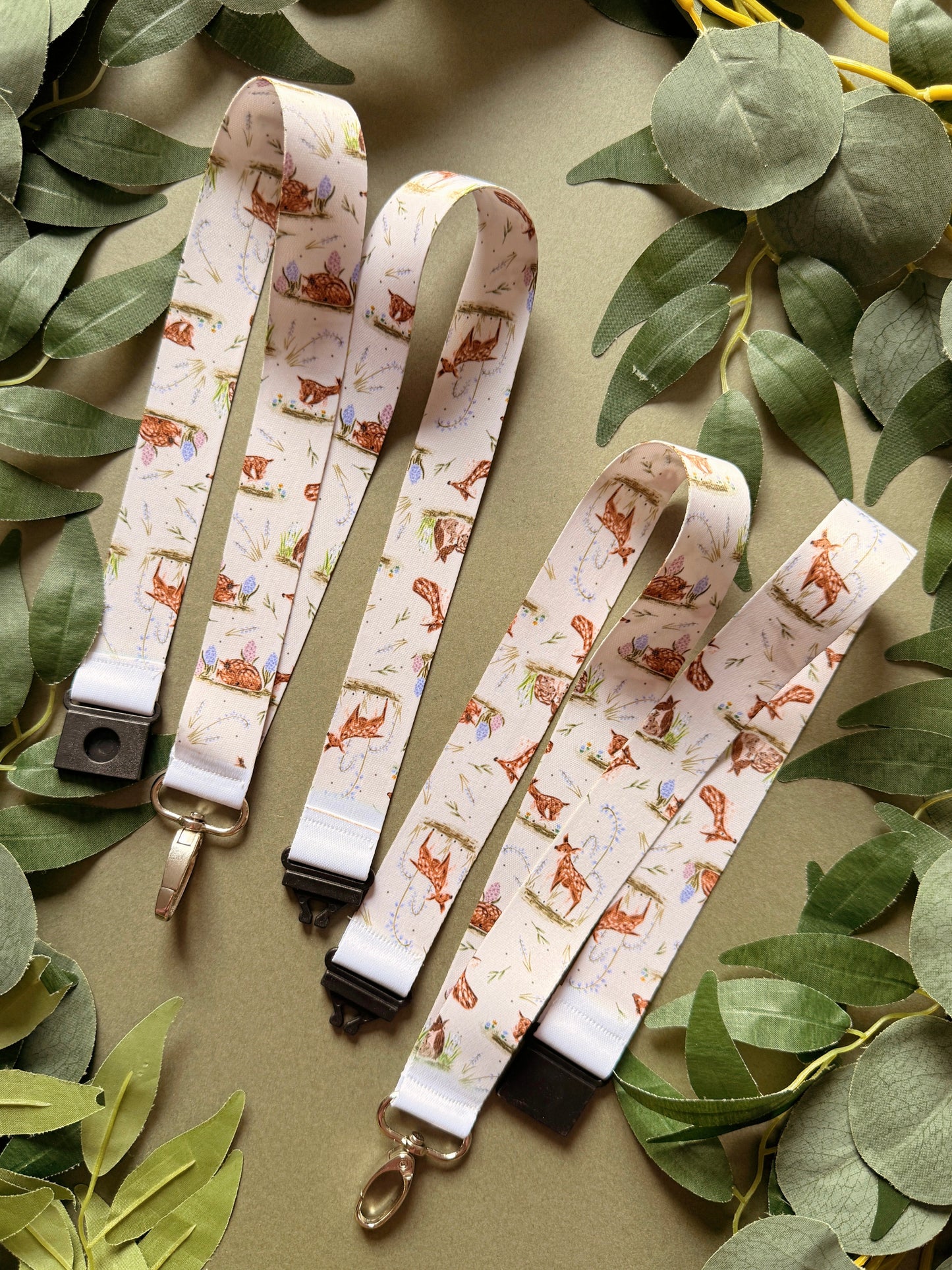 Spring Deer Lanyard