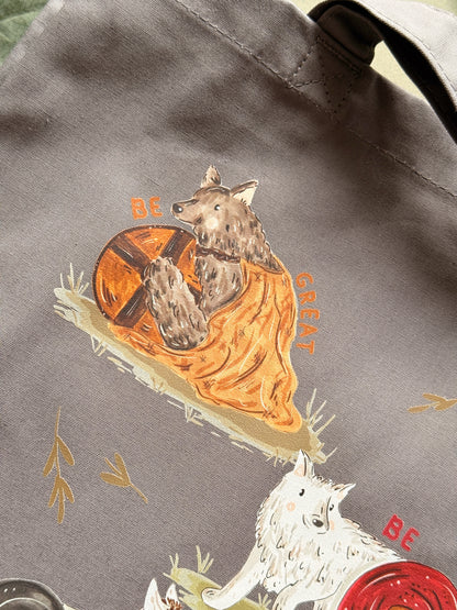 Warrior Wolves Giant Tote Bag