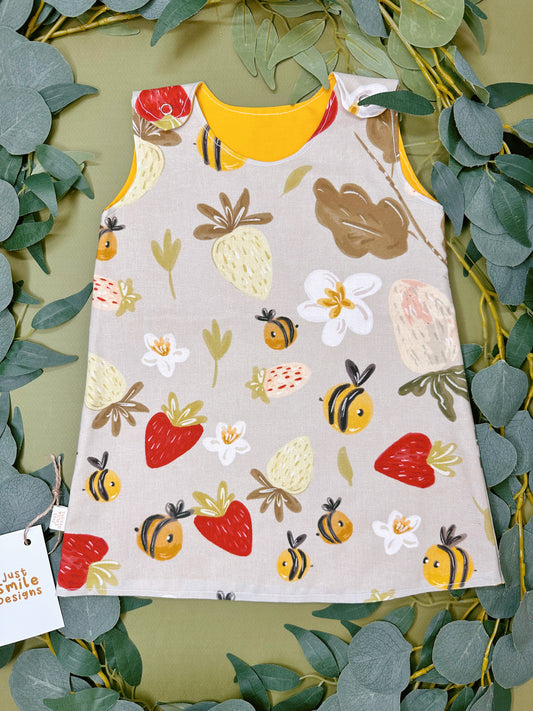 Strawberry Bee Dress