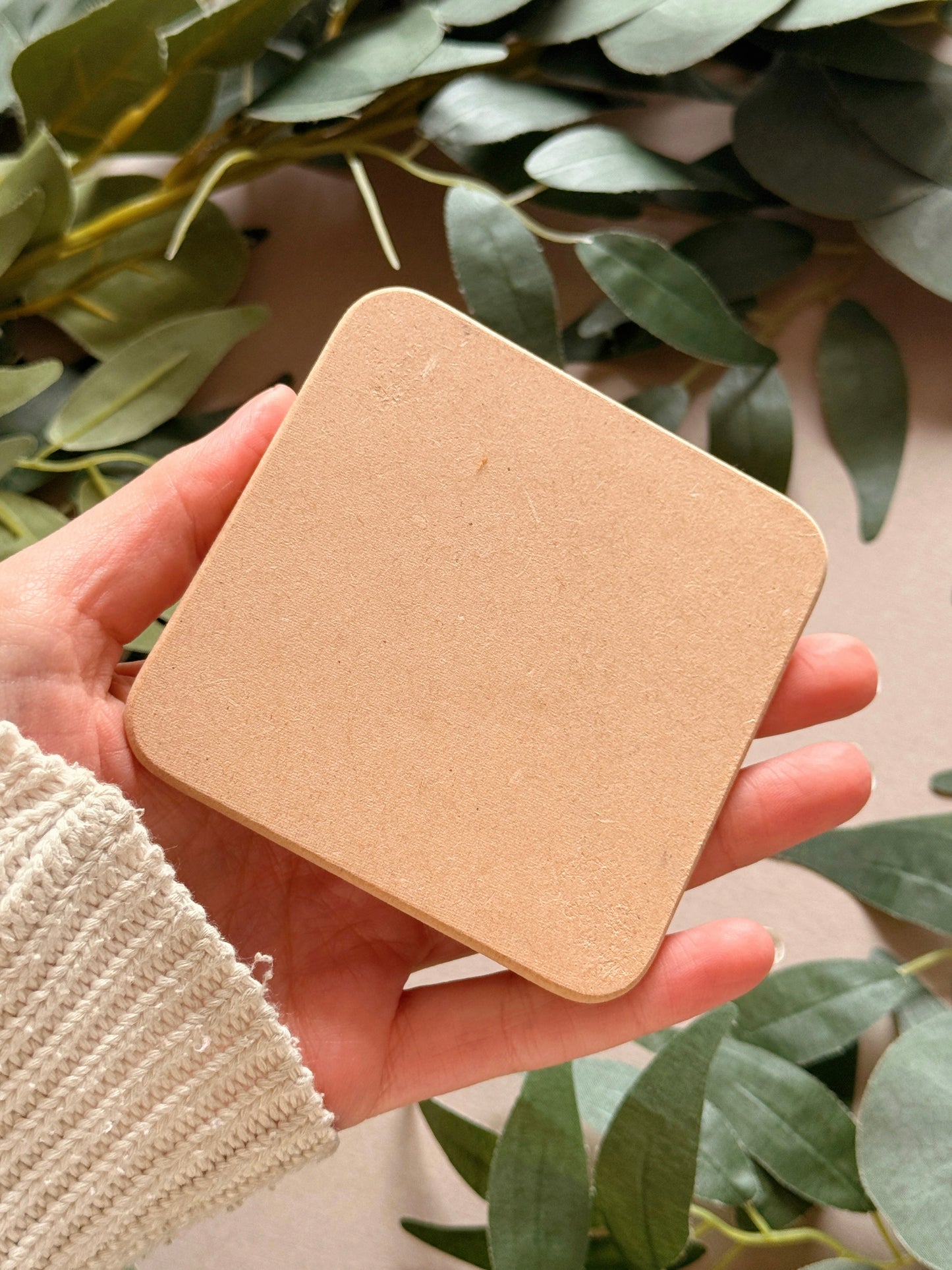 Snowdrop Hedgehog Coaster