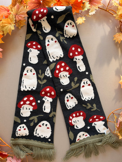 Mushroom Ghost Scarf