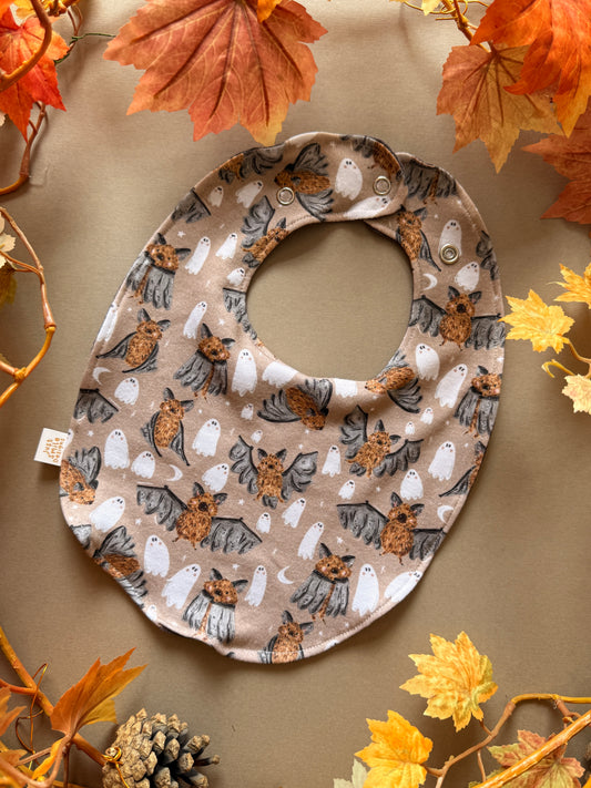 Bat Ghost Bib