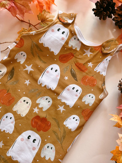 Pumpkin Ghost Romper