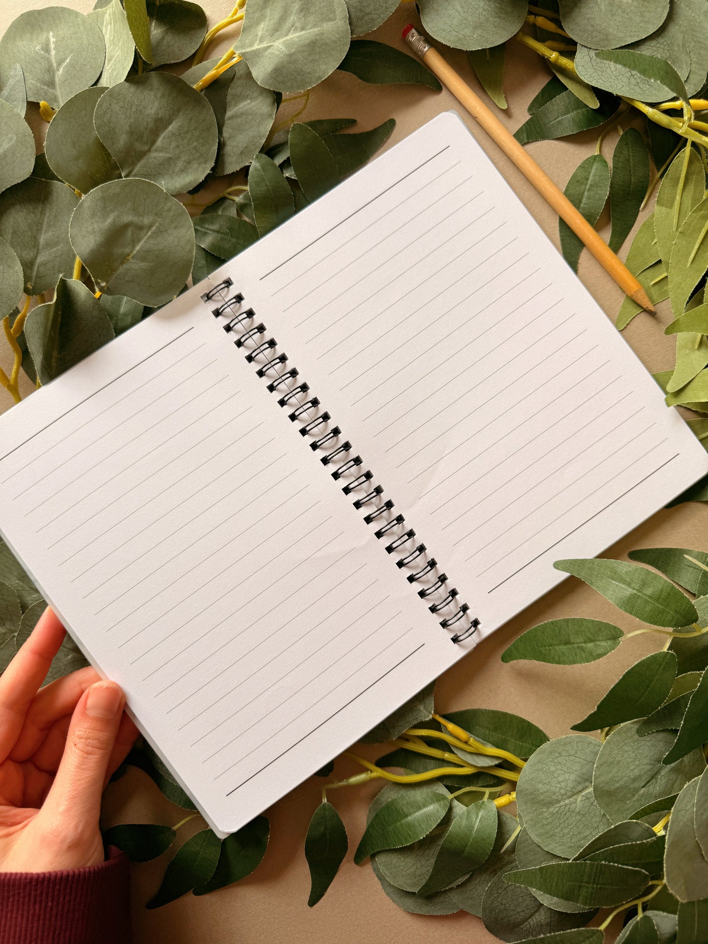 Wolf Spiral Notebook - A5