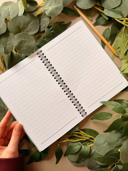 Wolf Spiral Notebook - A5