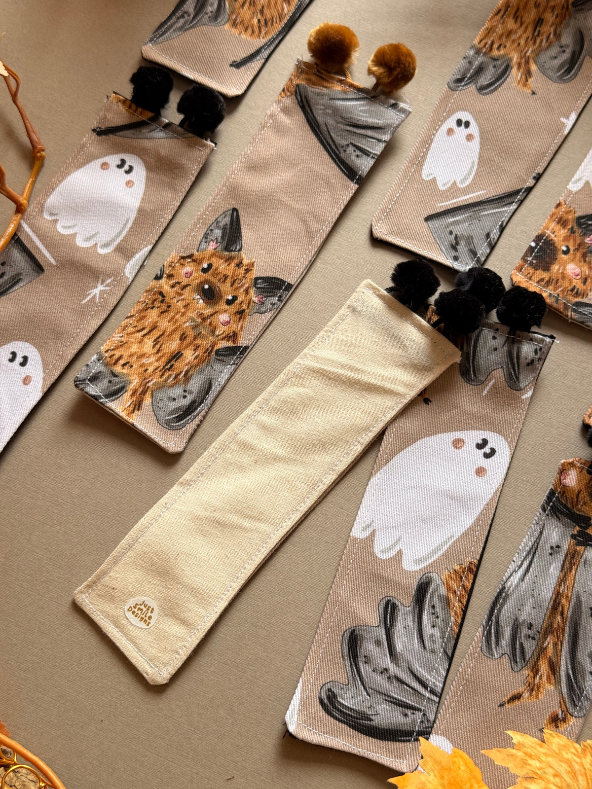 Bat Ghost Bookmark