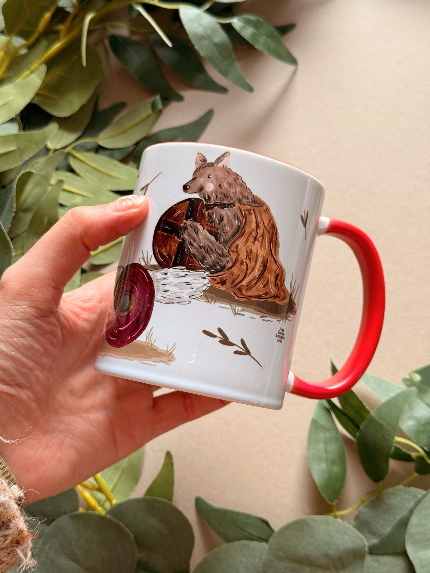 Warrior Wolves Ceramic Mug