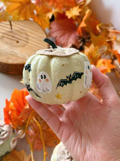 Ghost Bats Pumpkins