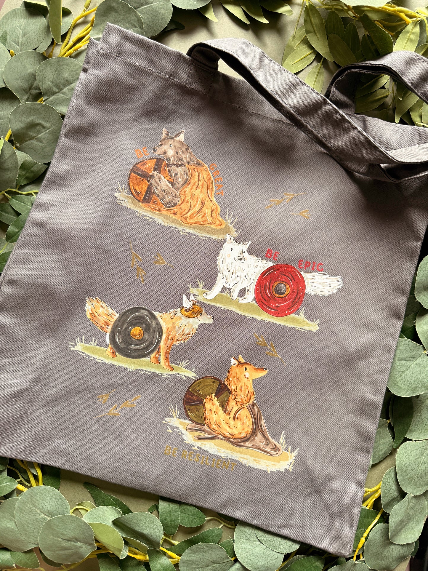 Warrior Wolves Giant Tote Bag