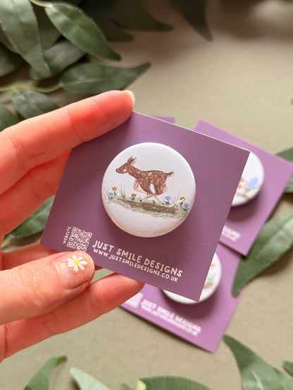 Spring Deer Badge